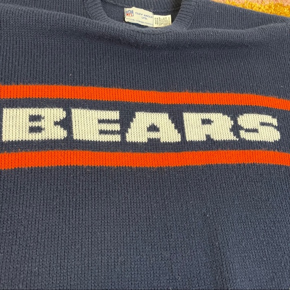 VINTAGE Chicago Bears Sweater NFL Adult Medium |K5 - Picture 4 of 6